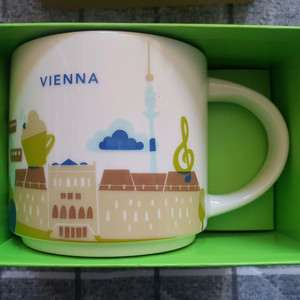스타벅스 비엔나 유아히어 머그 (시티머그) 이미지