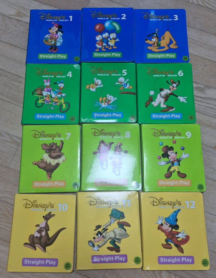 디즈니 월팸 dvd세트 미개봉50% 월드디즈니패밀리--1
