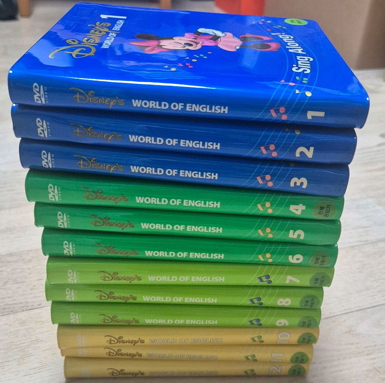 디즈니 월팸 dvd세트 미개봉50% 월드디즈니패밀리--5