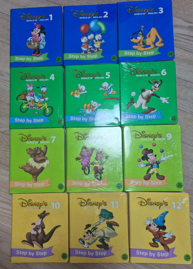 디즈니 월팸 dvd세트 미개봉50% 월드디즈니패밀리--6
