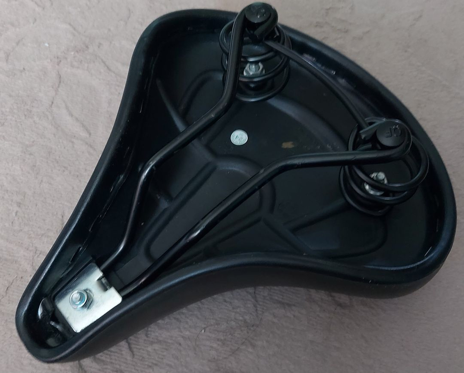 부품 처분> 자전거 크랭크 세트 및 쿠션 안장, 자물쇠--6