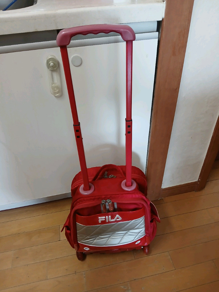 휠라키즈 휠팩 아동용 캐리어책가방--1