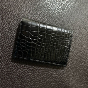 더퀴르 리얼 악어가죽 카드지갑