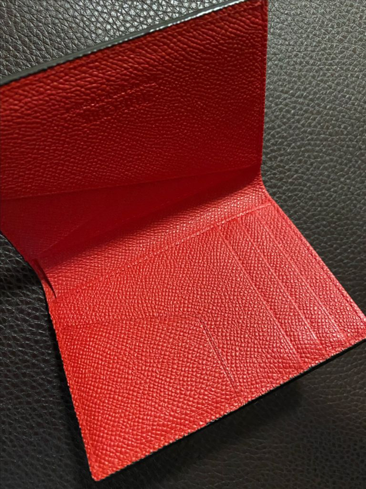 더퀴르 리얼 악어가죽 카드지갑--2