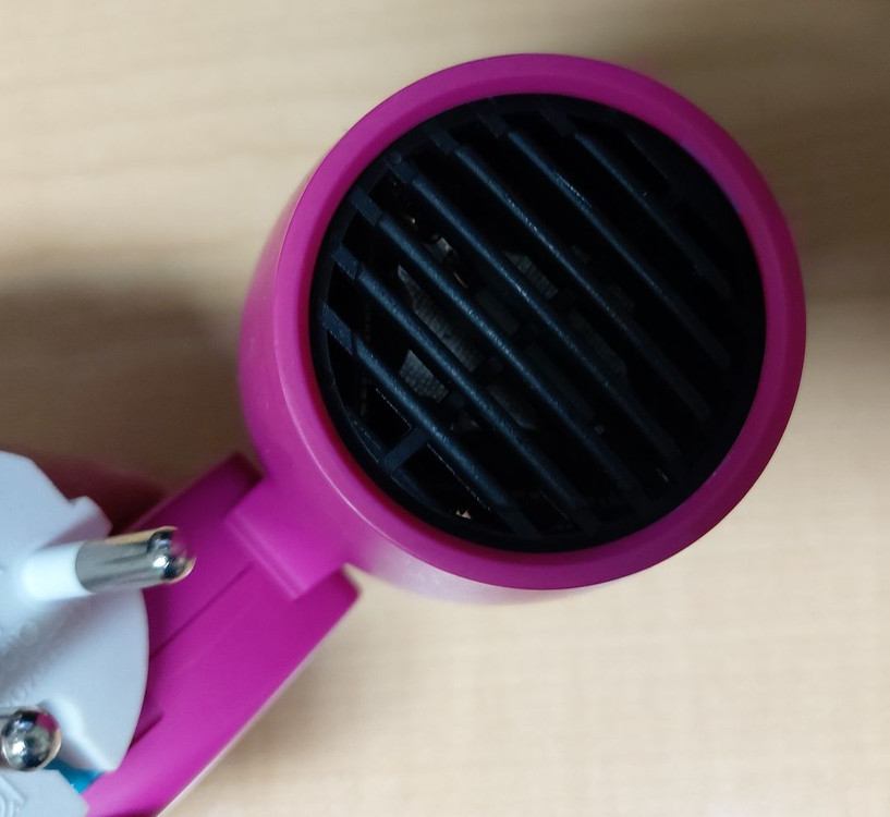 여행용 소형 유닉스 전자 헤어드라이기 , 고대기 일괄 처분합니다.--3