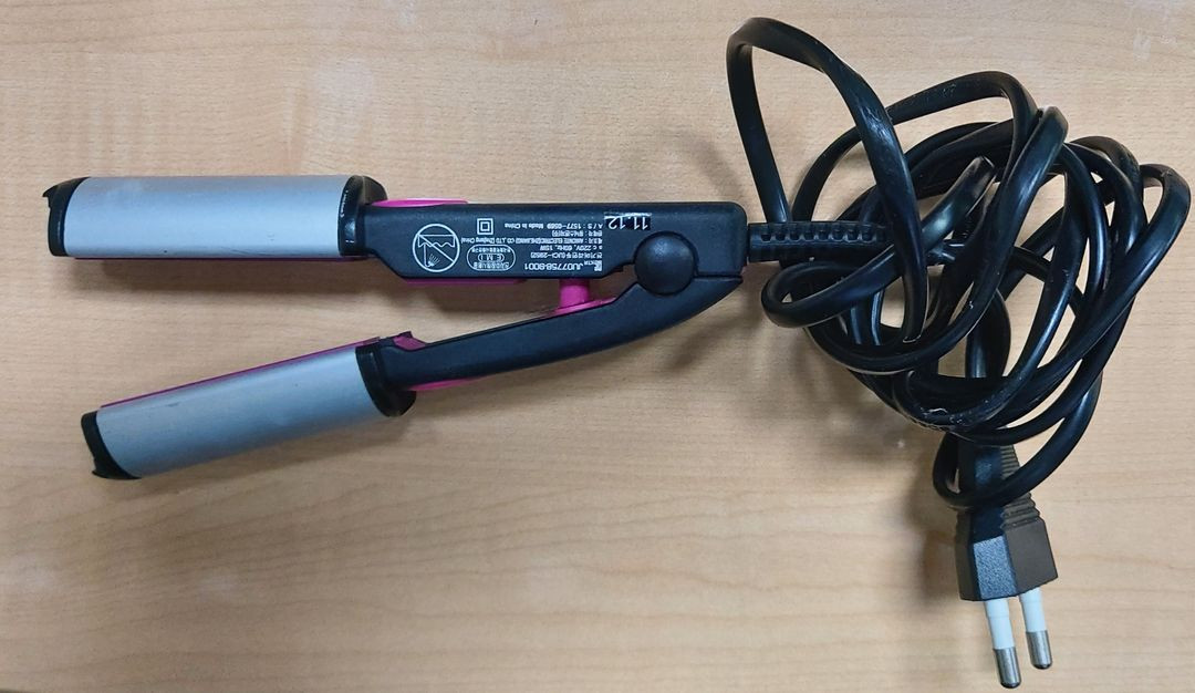 여행용 소형 유닉스 전자 헤어드라이기 , 고대기 일괄 처분합니다.--4
