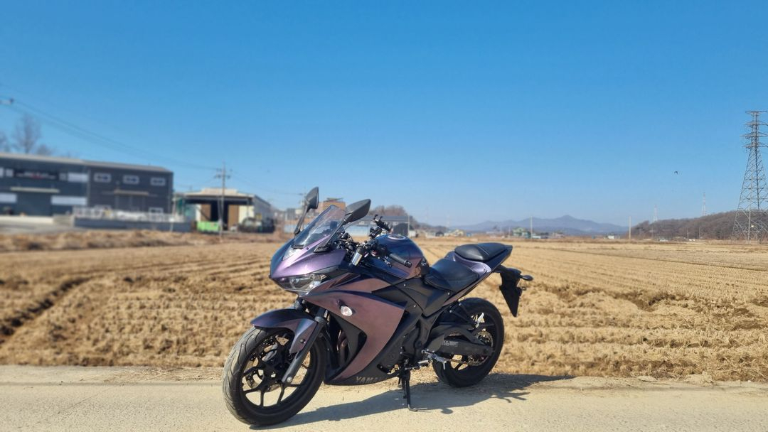 야마하 r3 16년 /3만대키로수/아크라포빅구변/급매--2