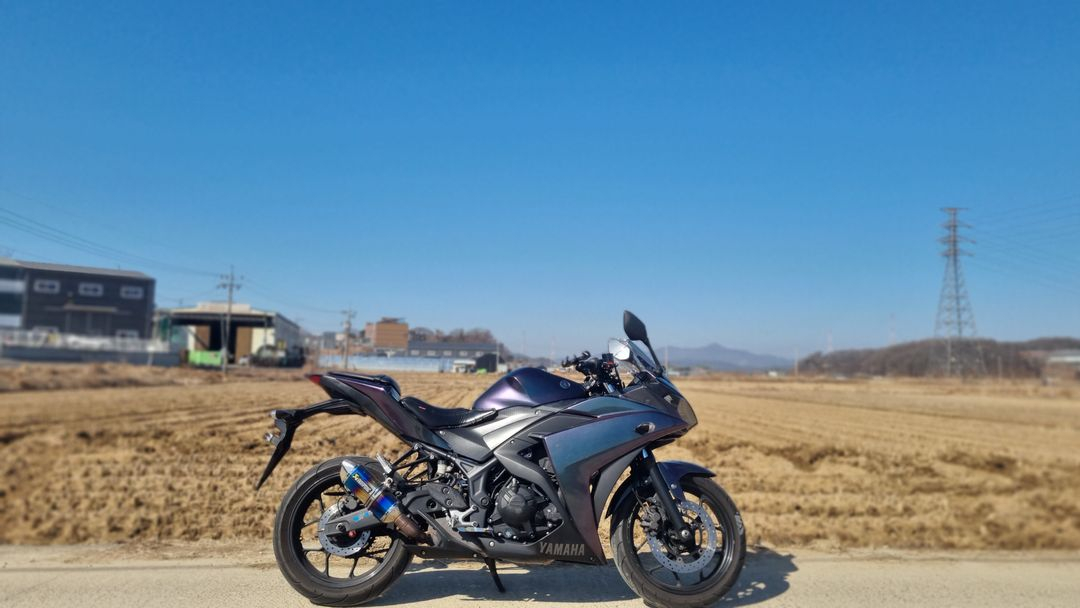 야마하 r3 16년 /3만대키로수/아크라포빅구변/급매--7