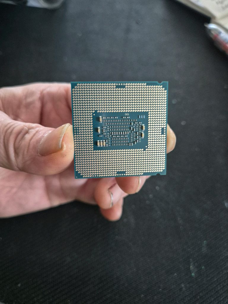 인텔 i5-7500 CPU 단품 작동잘됩니다 테스트완료--2