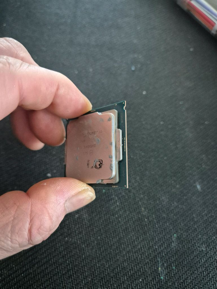 인텔 i5-7500 CPU 단품 작동잘됩니다 테스트완료--3