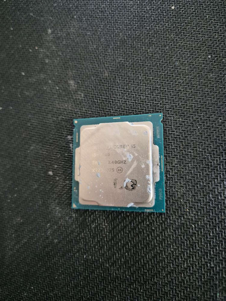 인텔 i5-7500 CPU 단품 작동잘됩니다 테스트완료--6