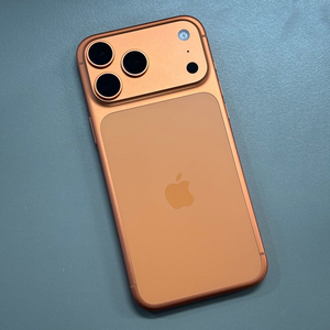 *대용량* 아이폰17프로맥스 코스믹오렌지 512용량 배터리100% 26년11월까지 보증남은 최저가 단말기