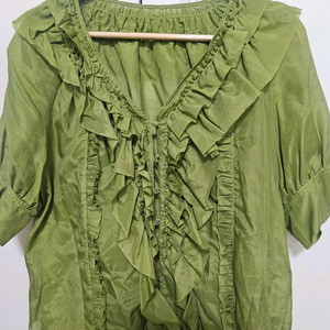 매니모어몽 러플블라우스