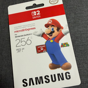 닌텐도 스위치2 sd 메모리카드 256g 미개봉