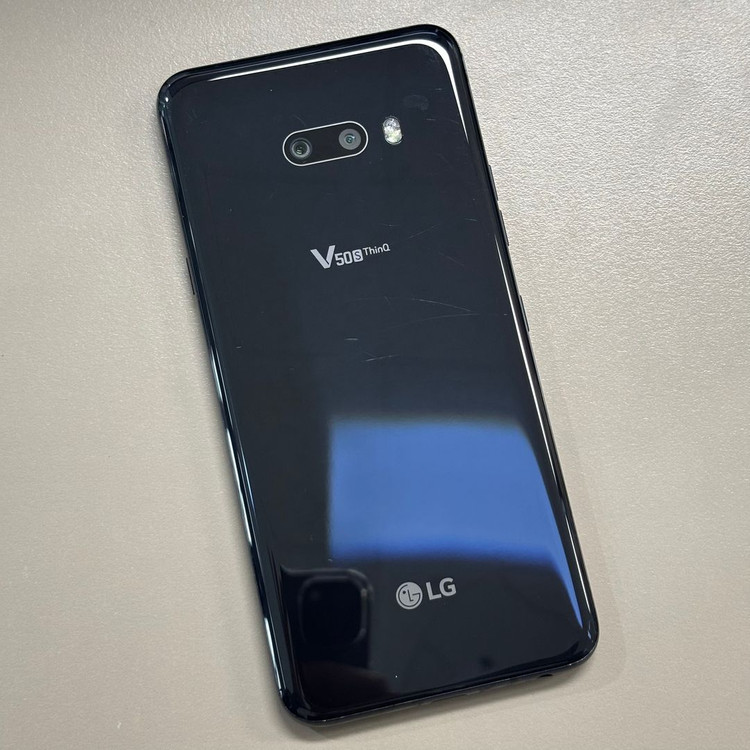 LG V50S 블랙색상 256용량 미파손 무잔상 상태좋은 특AAA급 단말기--1