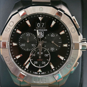 테그호이어 아쿠아레이서 300m 크르노그래프 43mm