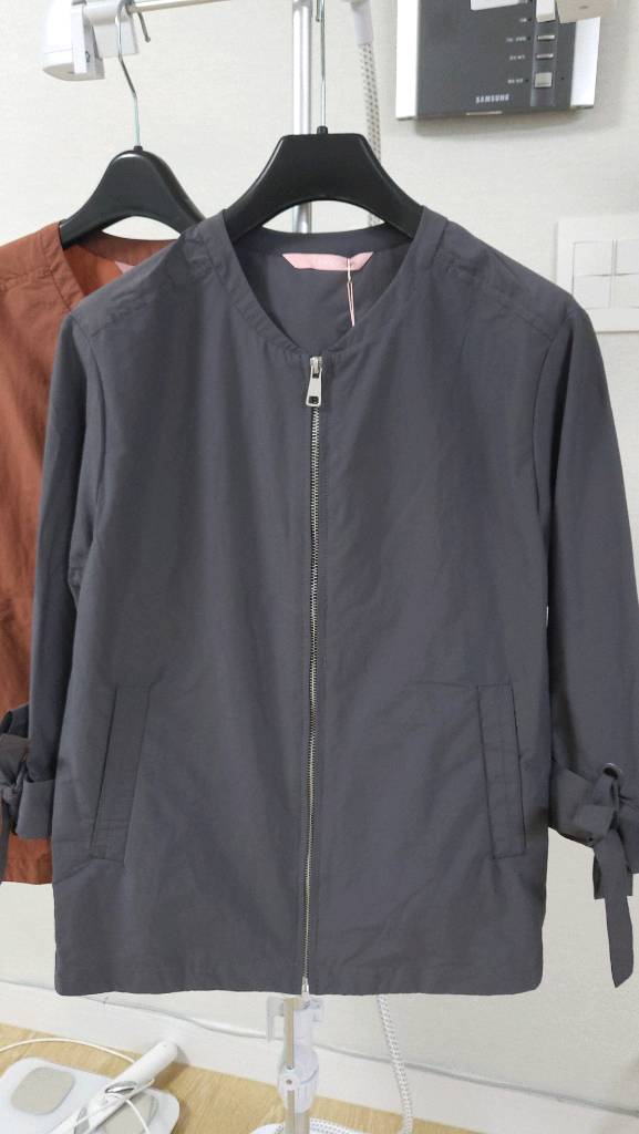 소매롤업 점퍼--1