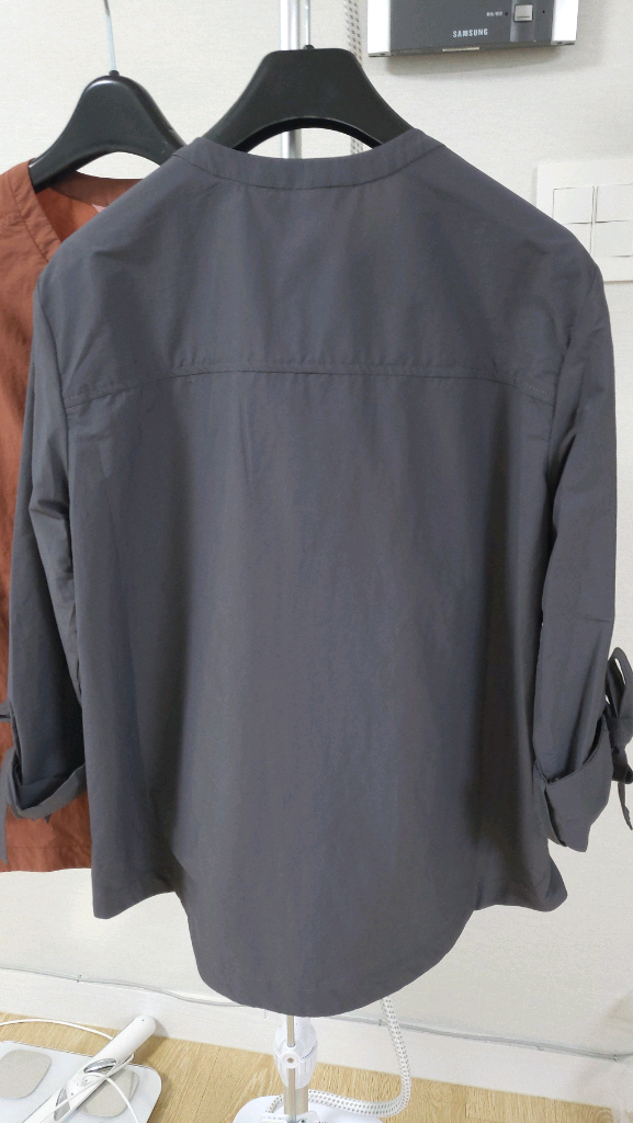 소매롤업 점퍼--2