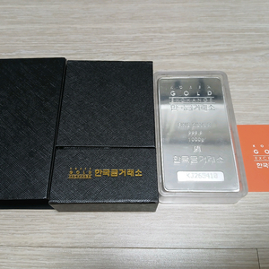 한국금거래소 실버바 1kg 팝니다