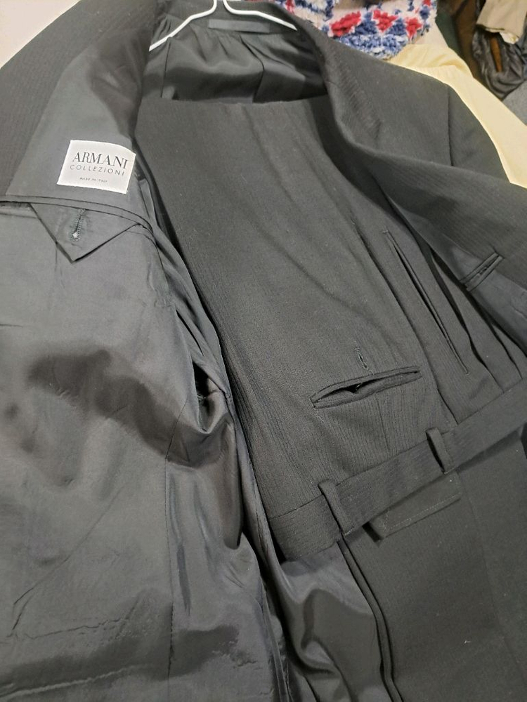 아르마니 꼴레지오니 정장 세트 이미지