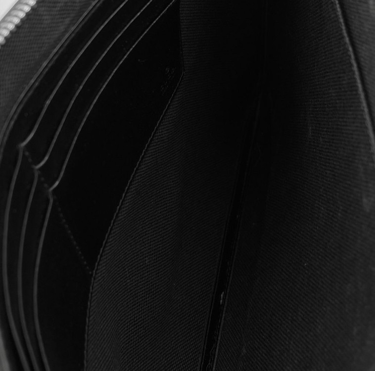 [OS] 구찌 님성 블레이드 자수 로고 클러치 백 파우치 블랙--8