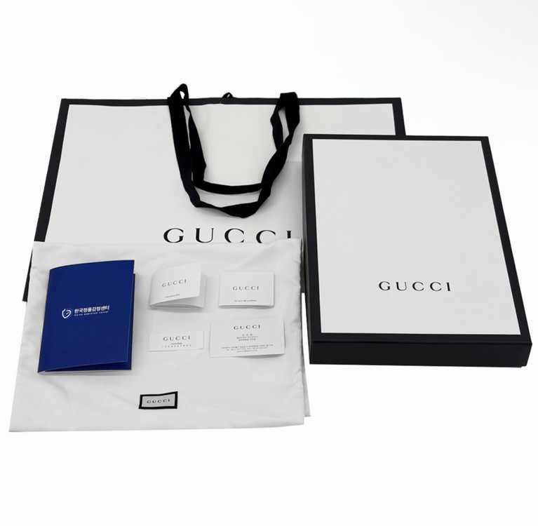 [OS] 구찌 님성 블레이드 자수 로고 클러치 백 파우치 블랙--9