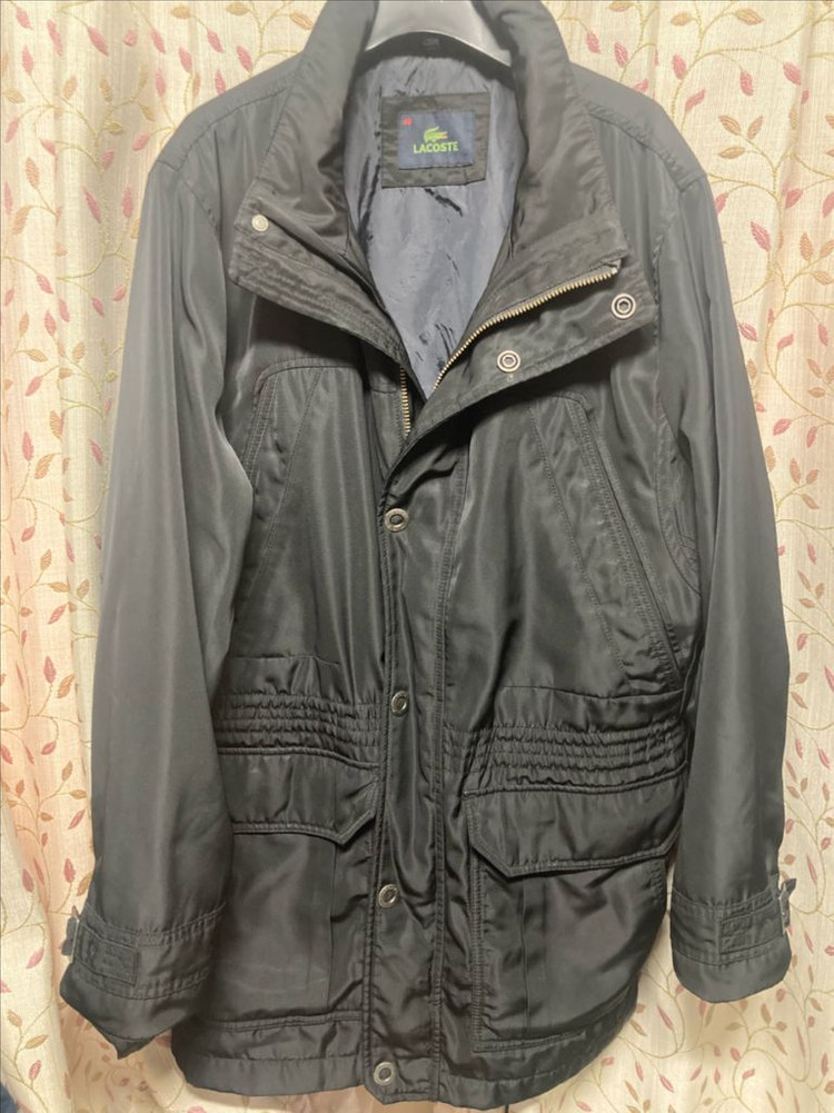 라코스테 검정 야상자켓 판매합니다(사이즈 100-105)--1