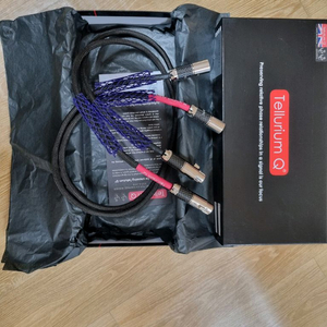 텔러륨Q 울트라블랙 II. XLR케이블 1m