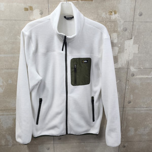 내셔널지오그래픽 정품 우븐 플리스 점퍼/105/상태좋음