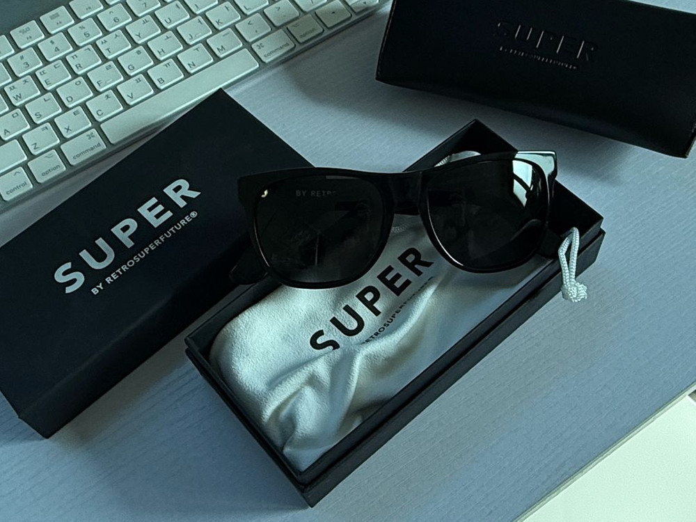 Retro Super Future 선글라스 풀박 새상품급! 정품 가죽케이스 포함--4
