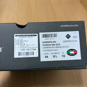 잠발란 포르도이 NW GTX 등산화 275mm(44)새상품 이미지