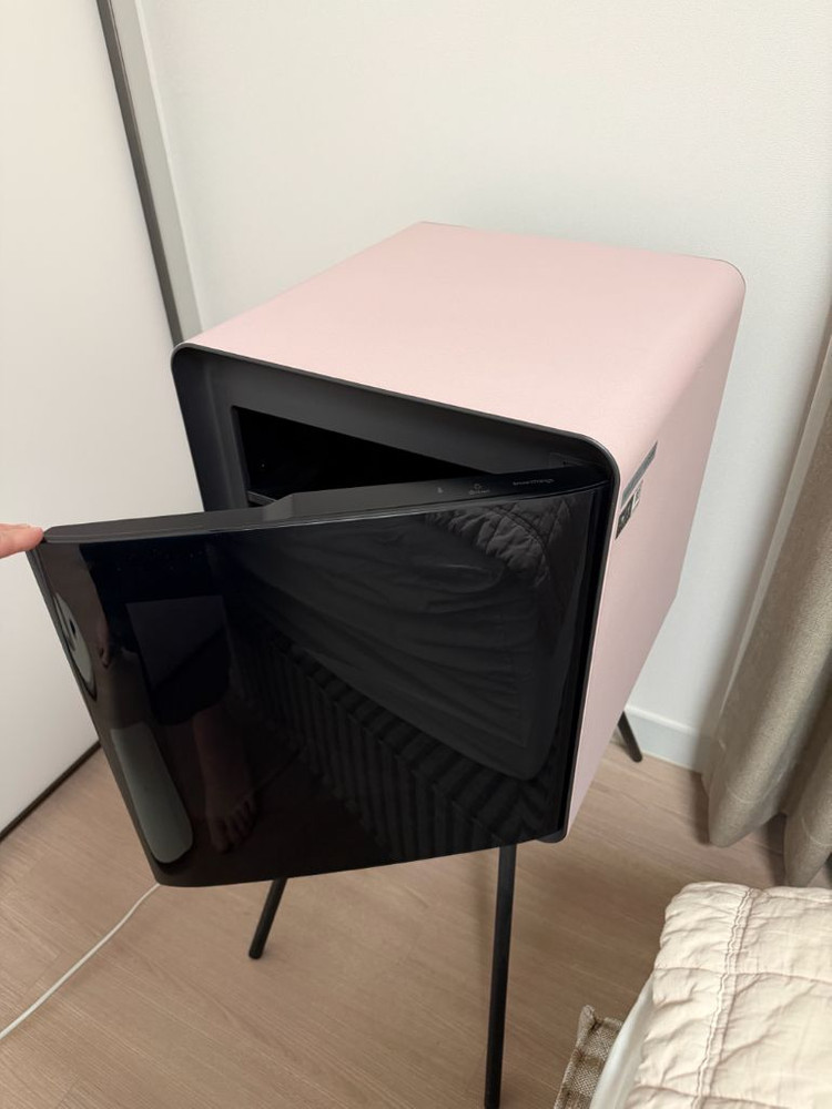 삼성 비스포크 큐브냉장고 와인냉장고 핑크 25L 스탠드형 이미지