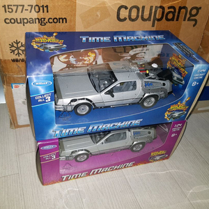 미개봉 1/24 웰리 백투더퓨처1 2 dmc 드로리안 타임머신 메탈 다이캐스트 합금 팝니다. (택포) 이미지