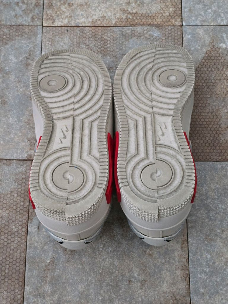 (245)나이키 에어포스 1 폰탄카 펄 화이트 스니커즈 운동화--7