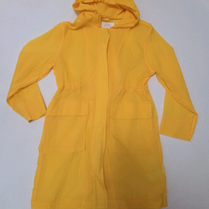 ZARA 여아 옐로우 후드 바람막이 점퍼 9y