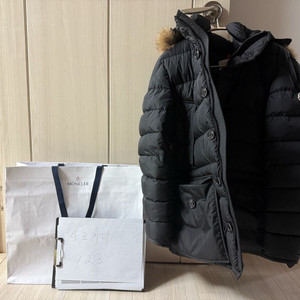 몽클레어 클루니 4사이즈 블랙 이미지