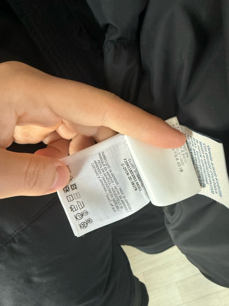 몽클레어 클루니 4사이즈 블랙 이미지