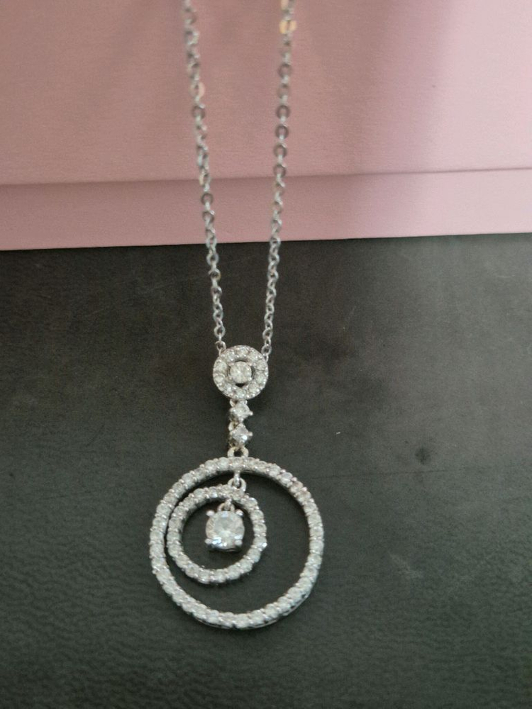 14k 화이트골드 펜던트귀걸이세트 매입가처분 이미지