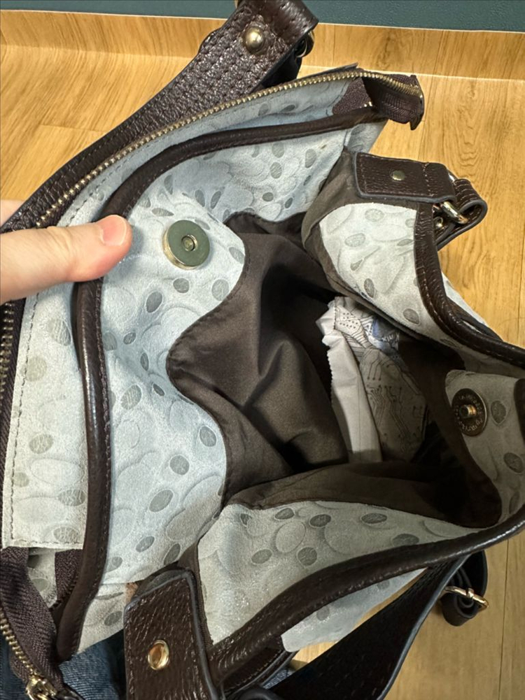 소가죽 숄더 크로스백--4