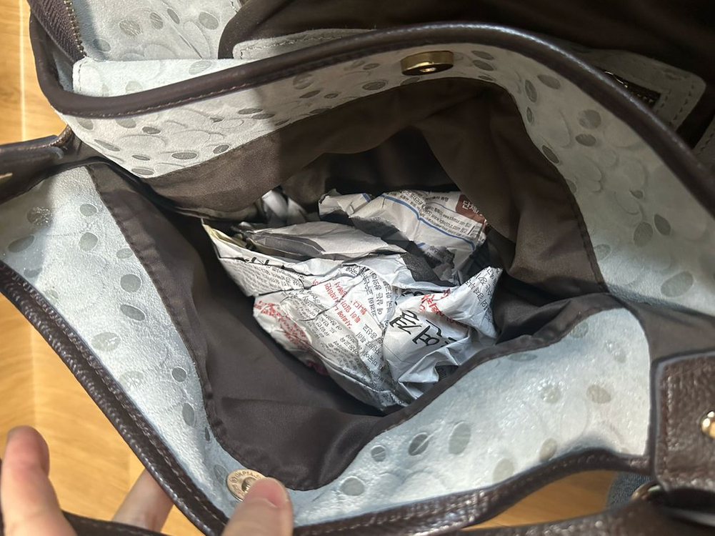 소가죽 숄더 크로스백--5