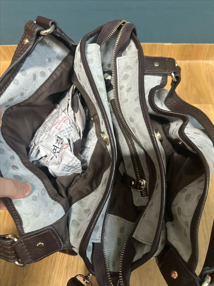 소가죽 숄더 크로스백--6