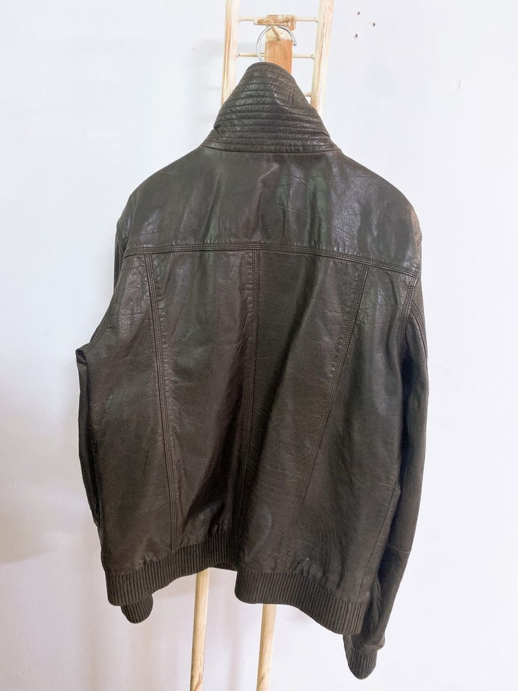 (100)슈퍼드라이남자빈티지가죽자켓--5