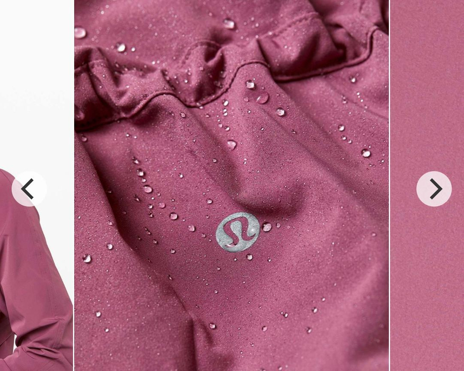 룰루레몬 팩잇업 바람막이 4--8