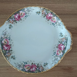 로얄알버트 어텀로즈 양손 접시 이미지