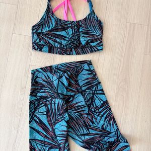 룰루레몬 팜 레이스 토피노 틸 패턴 세트 6