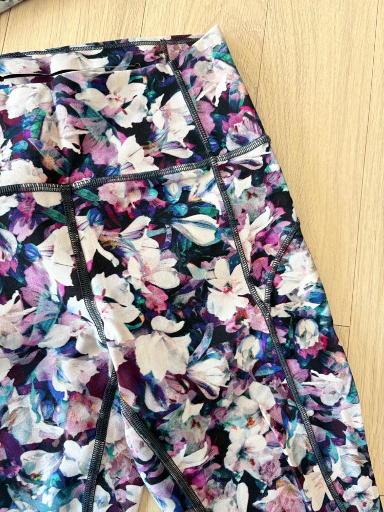 룰루레몬 플로럴 패턴 세트 4--4