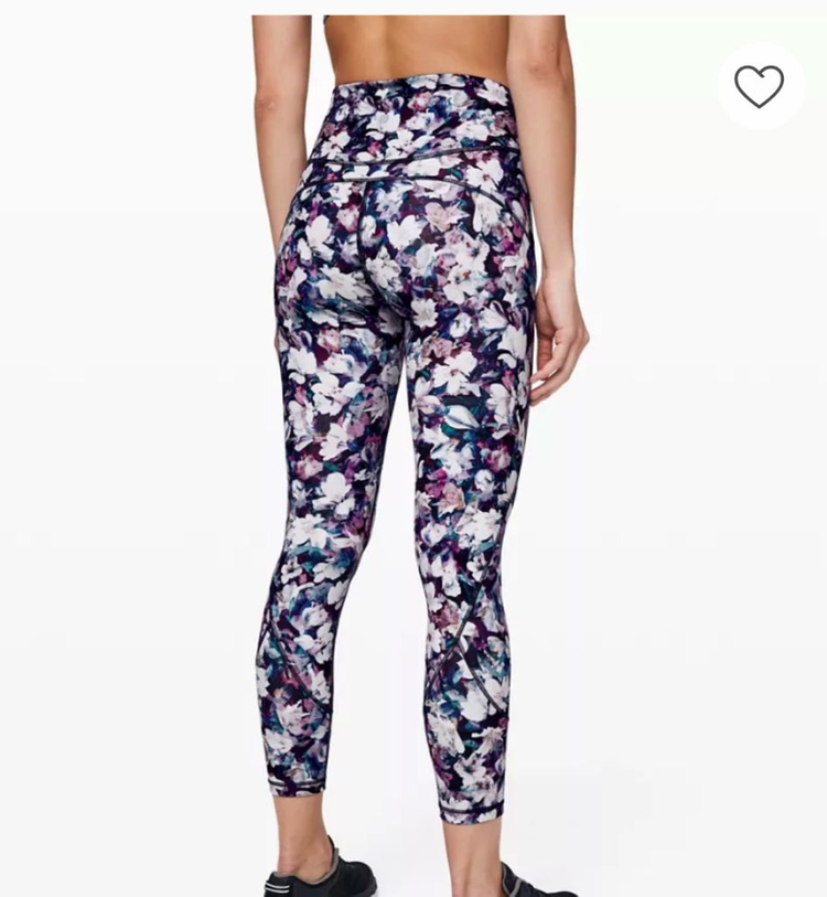 룰루레몬 플로럴 패턴 세트 4--6