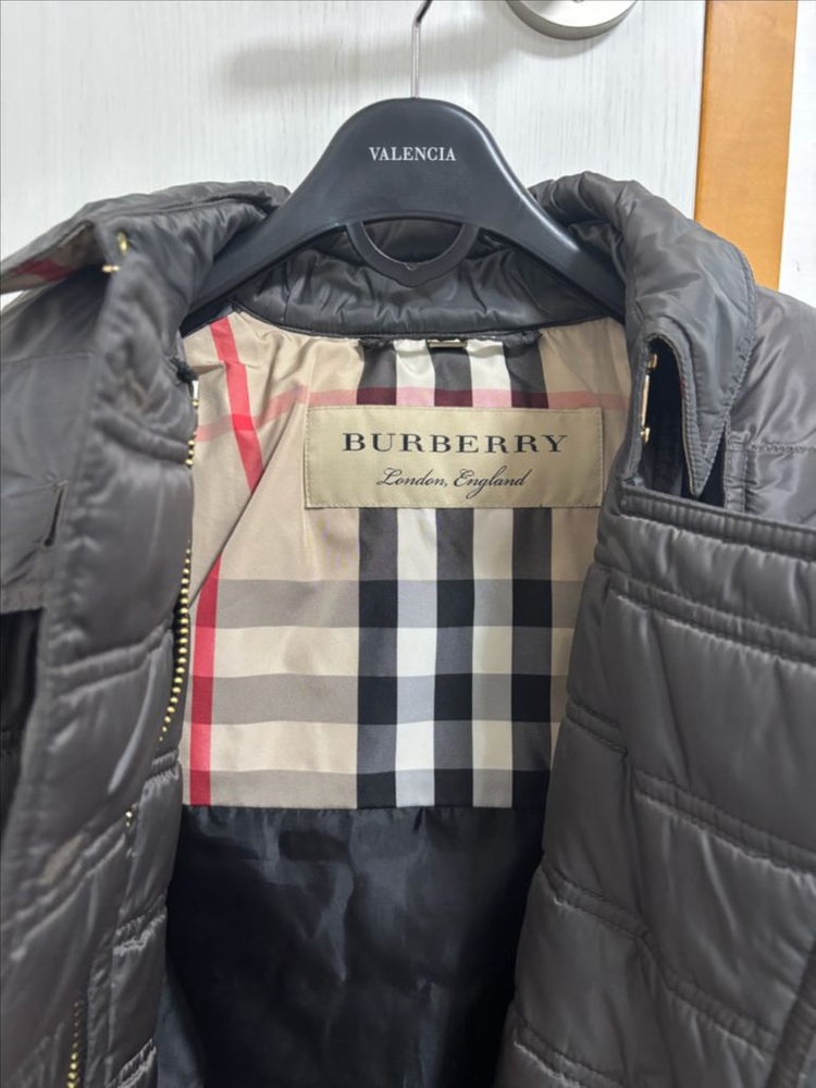 버버리 체스터포드 미드그레이 패딩 xs 이미지