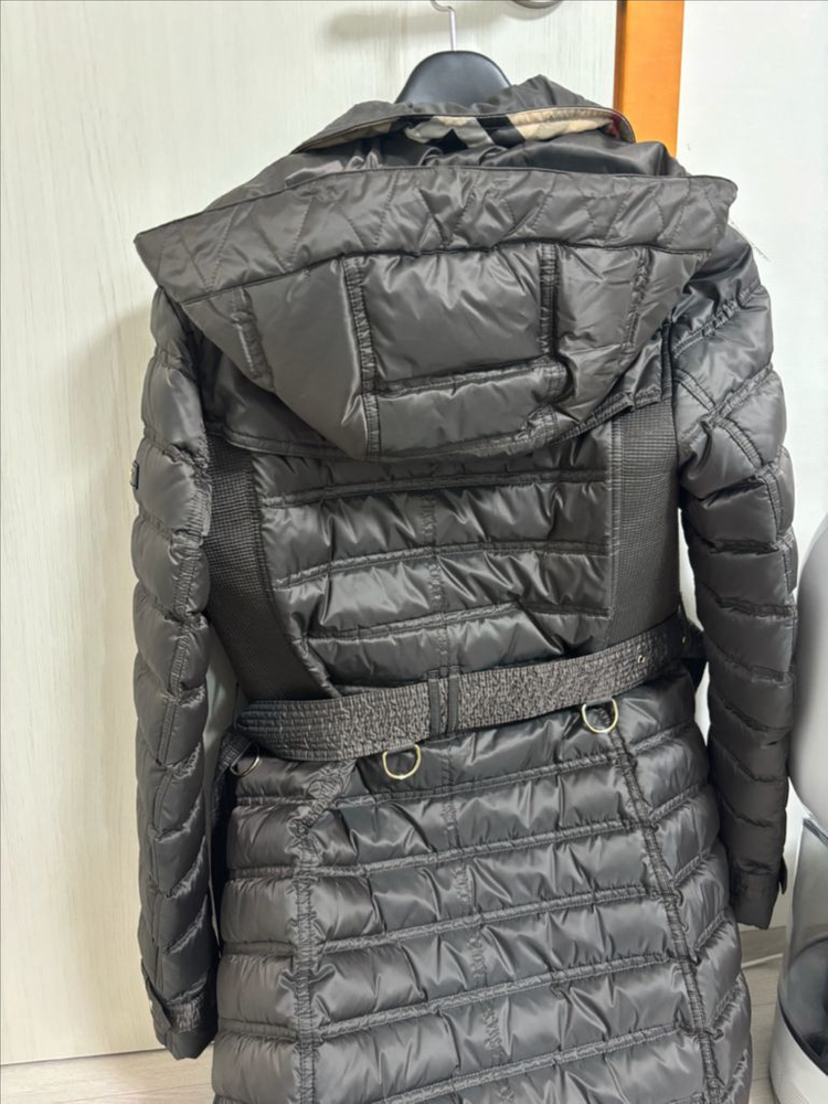 버버리 체스터포드 미드그레이 패딩 xs 이미지