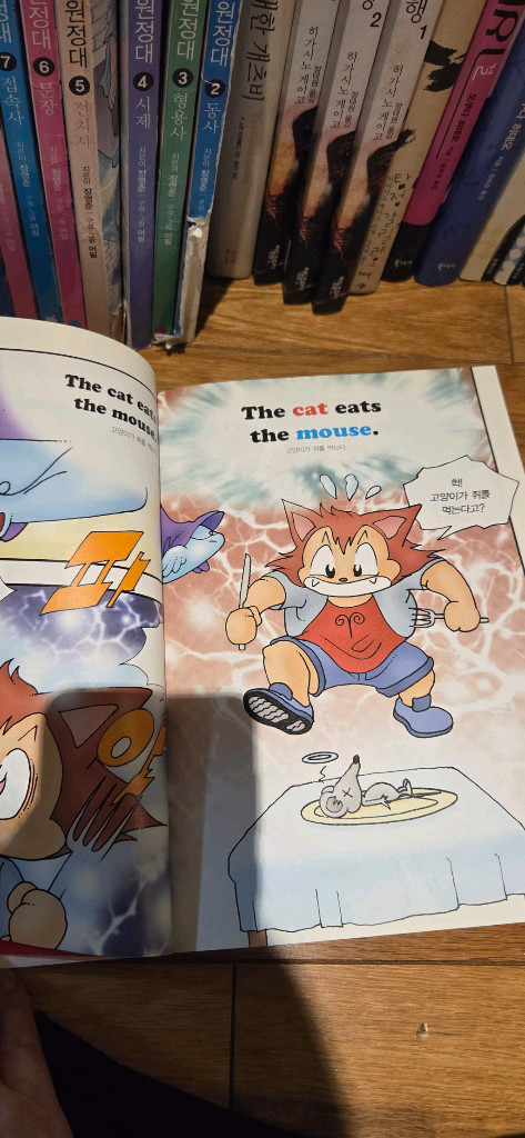 그램그램 영문법 원정대 1권부터 18권까지 전권 + 필요하면 중학영문법마스터 중고드림--2